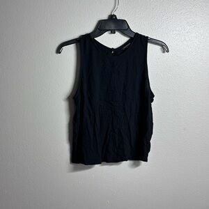 Banana Republic Women Black Tank Top Sleeveless Blouse‎ size S.